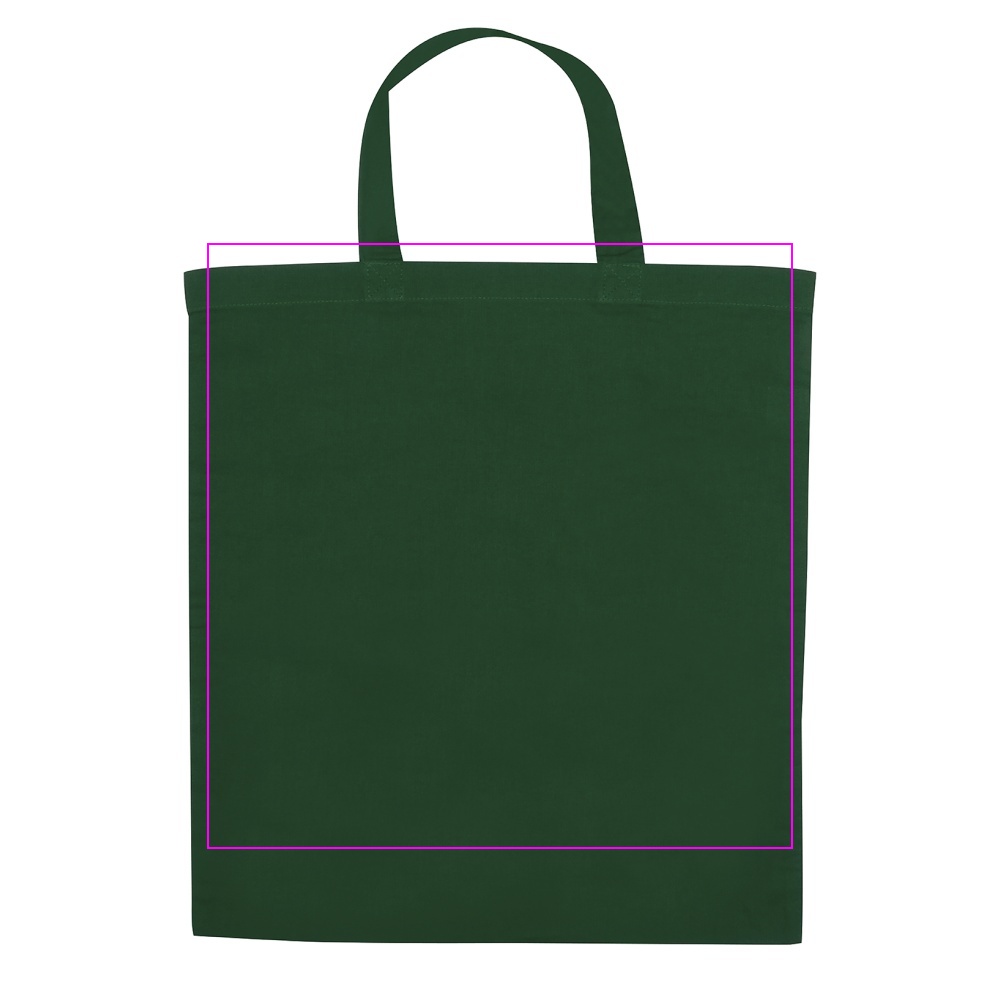 Cotton bag with short handle 140 g/m² MARSHALL