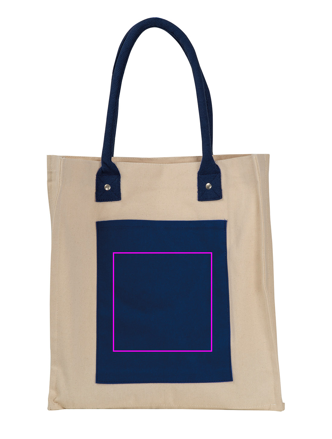 Canvas bag with long handles 320 g/m2 RODOLFO