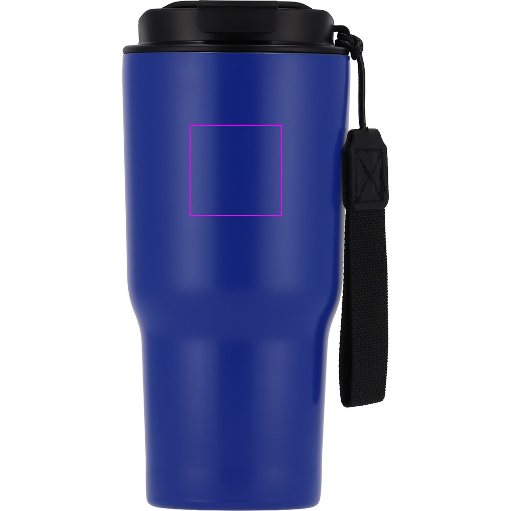 Thermal mug 550 ml made of recycled steel DANA