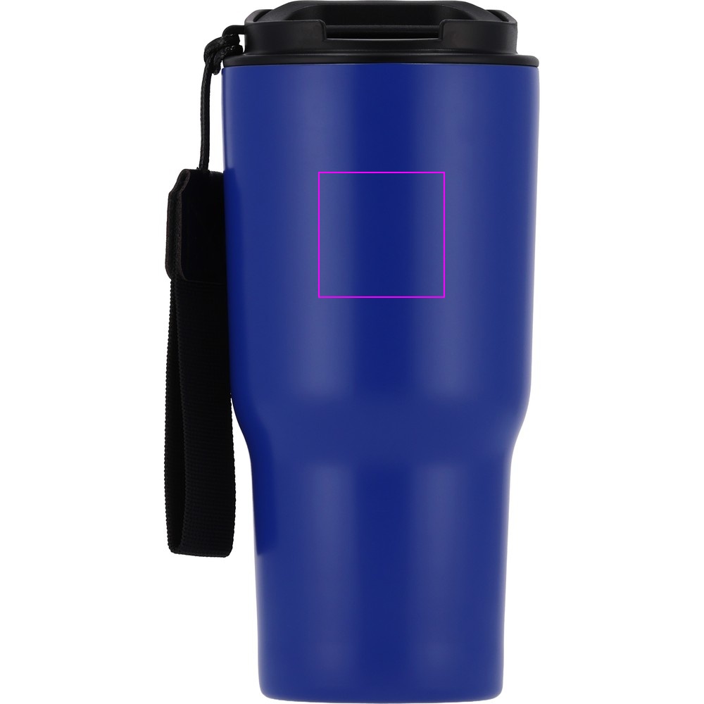 Thermal mug 550 ml made of recycled steel DANA