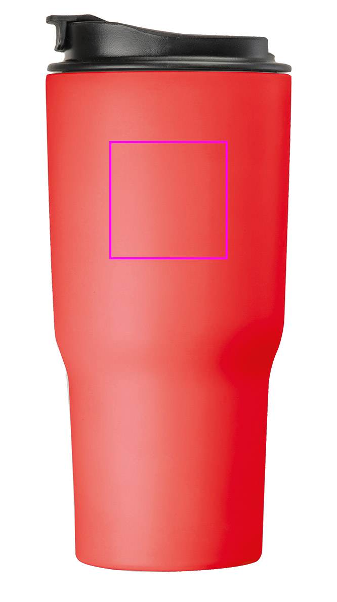 Thermal mug 550 ml made of recycled steel DANA