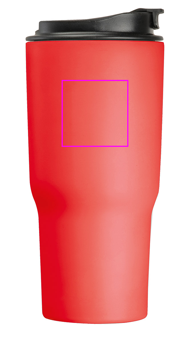 Thermal mug 550 ml made of recycled steel DANA