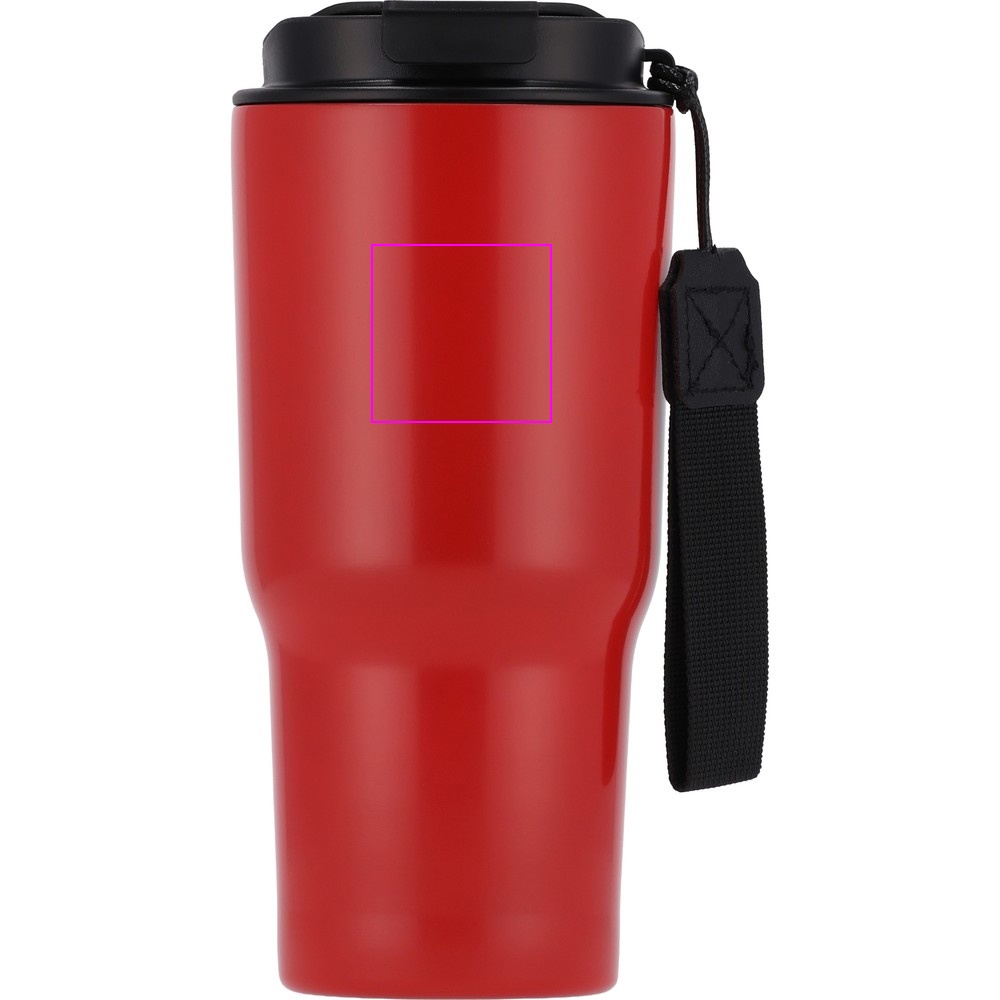 Thermal mug 550 ml made of recycled steel DANA