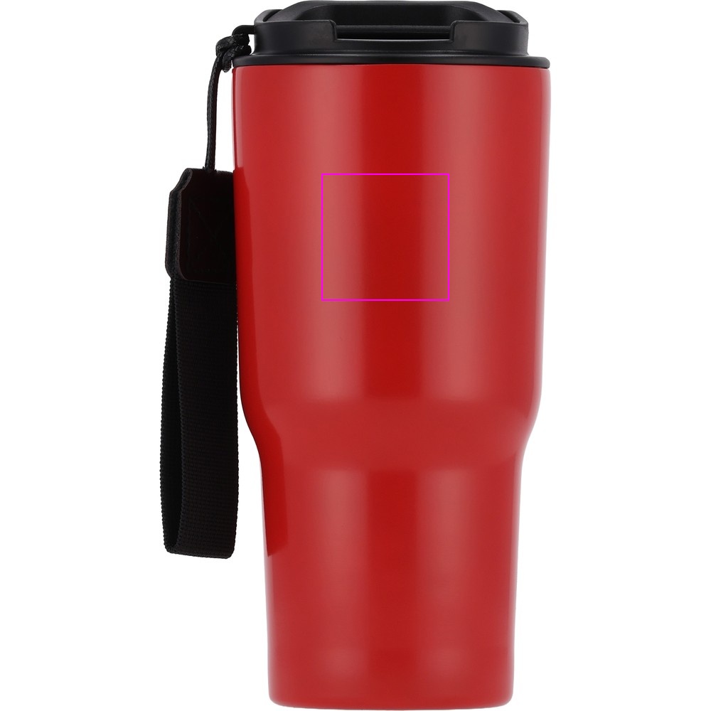 Thermal mug 550 ml made of recycled steel DANA