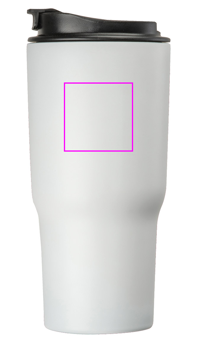 Thermal mug 550 ml made of recycled steel DANA