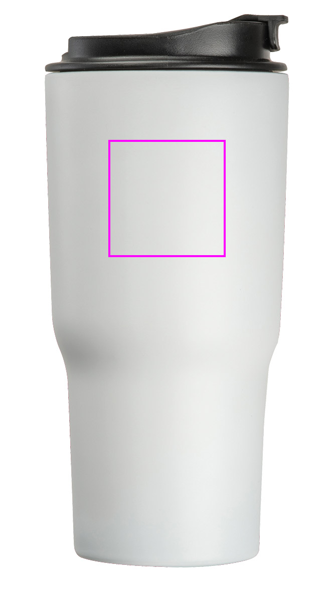 Thermal mug 550 ml made of recycled steel DANA