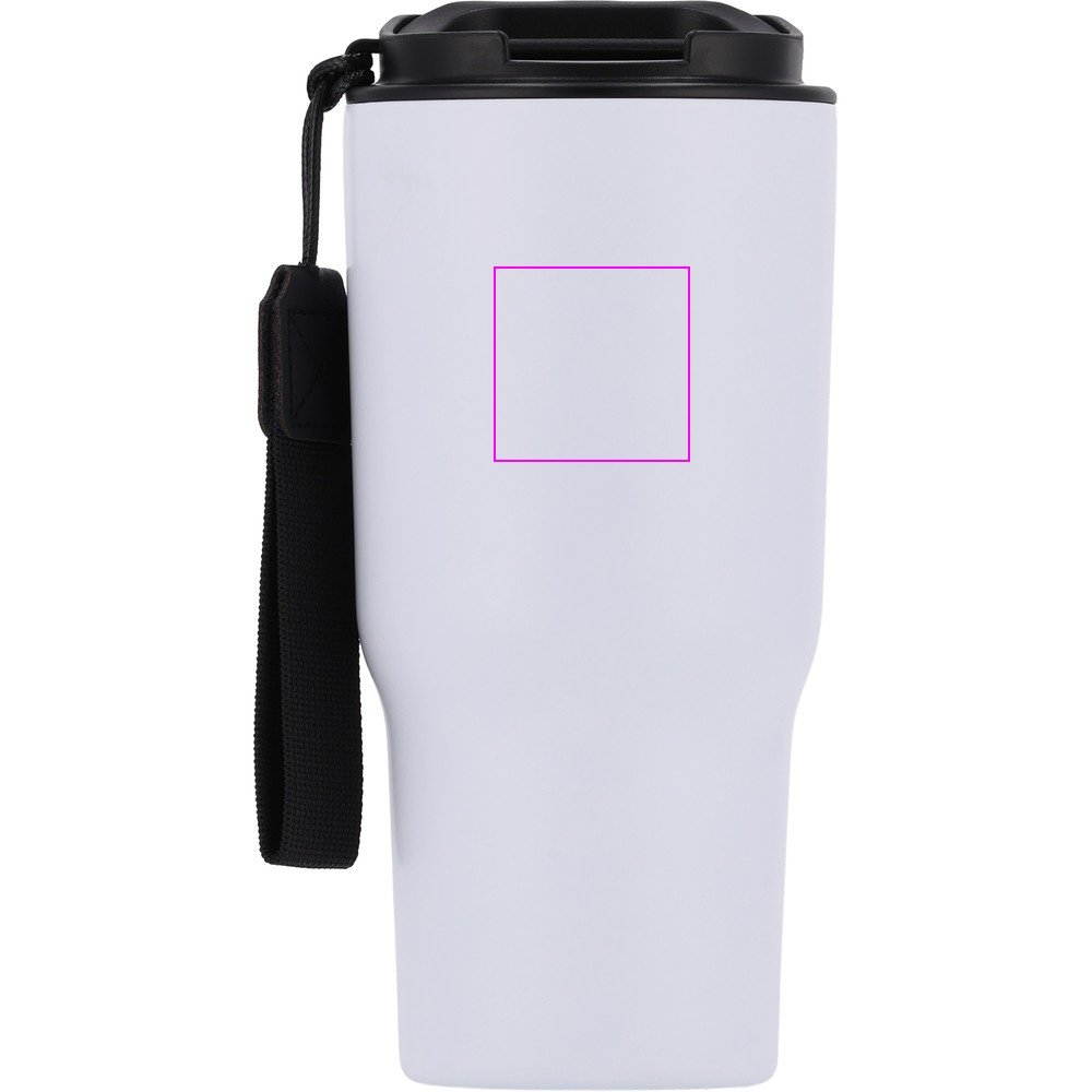 Thermal mug 550 ml made of recycled steel DANA