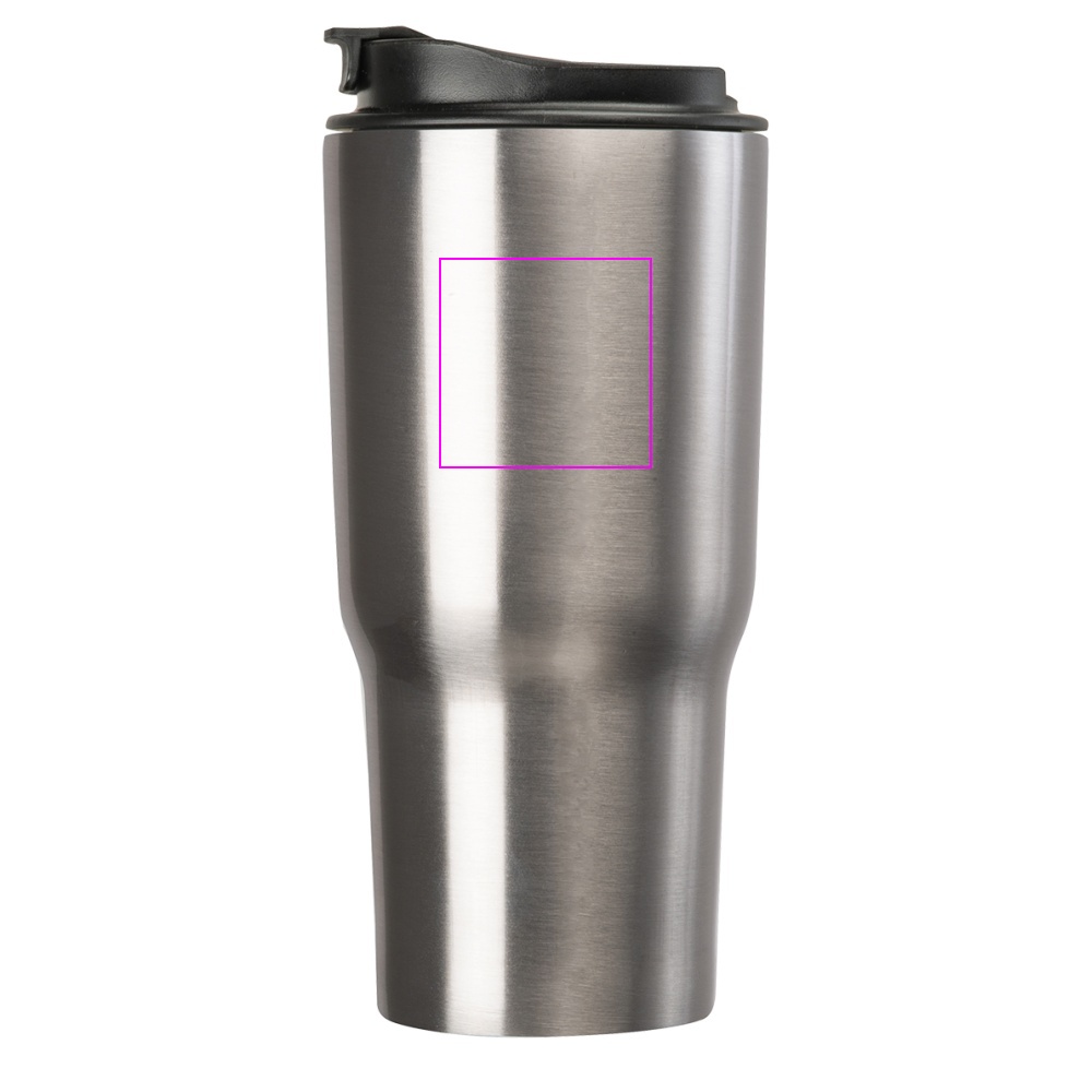 Thermal mug 550 ml made of recycled steel DANA