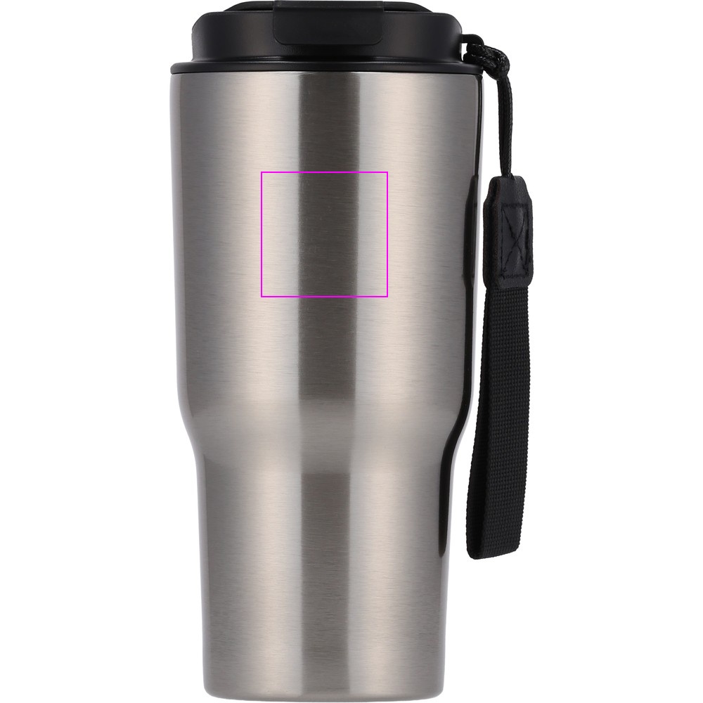 Thermal mug 550 ml made of recycled steel DANA