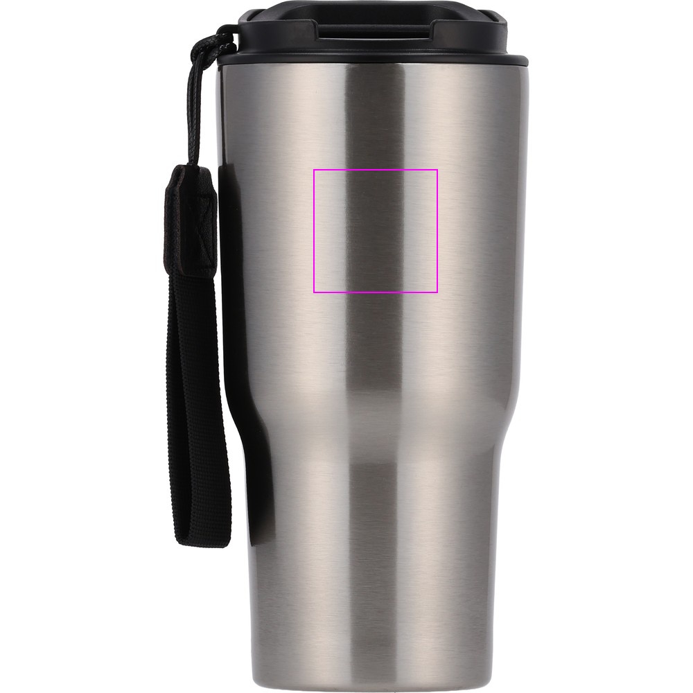 Thermal mug 550 ml made of recycled steel DANA