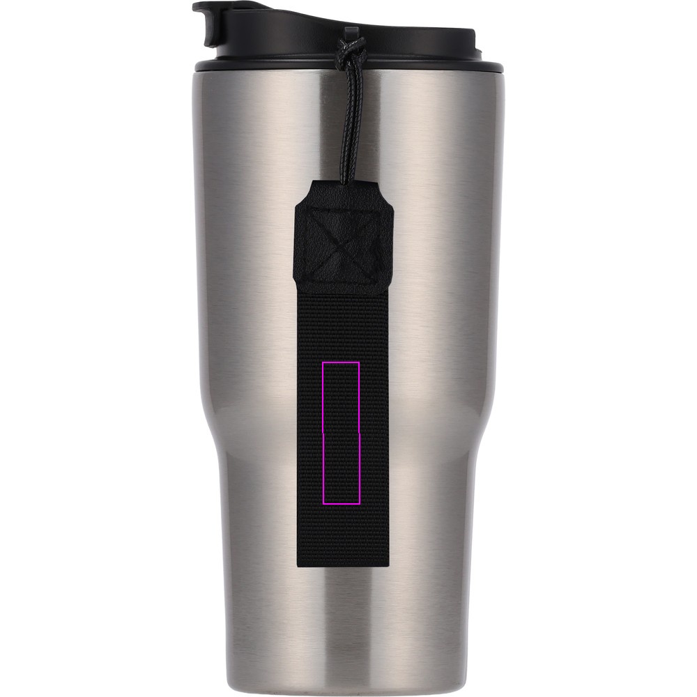Thermal mug 550 ml made of recycled steel DANA
