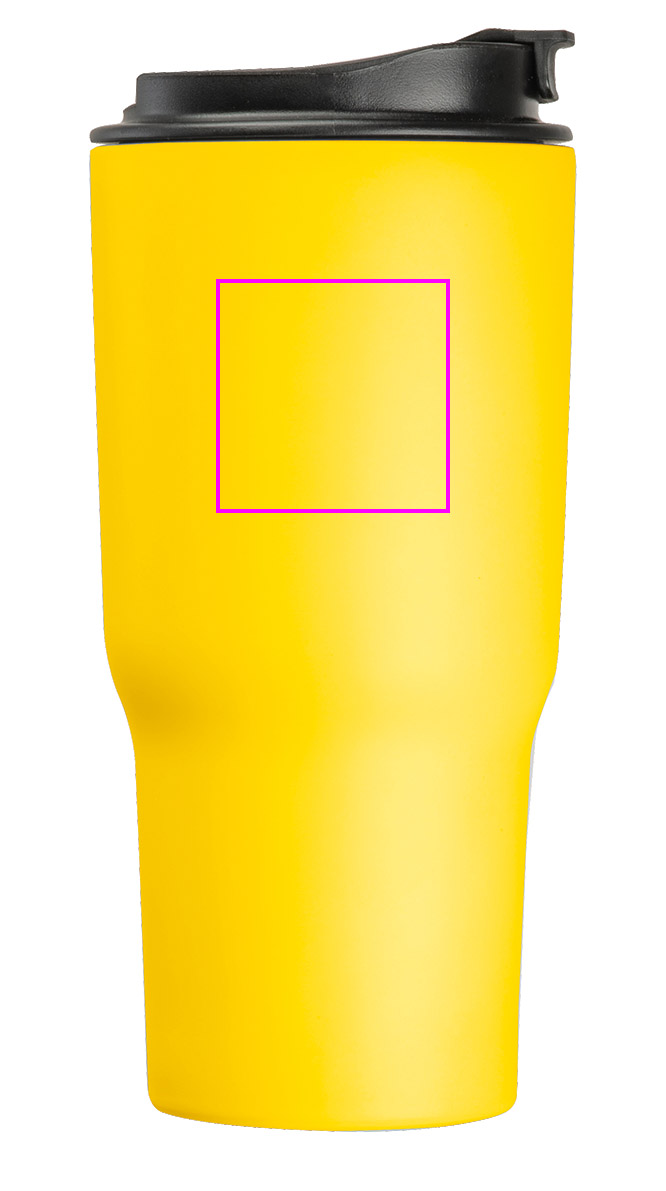 Thermal mug 550 ml made of recycled steel DANA