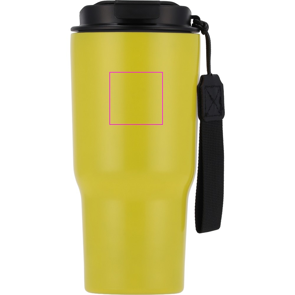 Thermal mug 550 ml made of recycled steel DANA