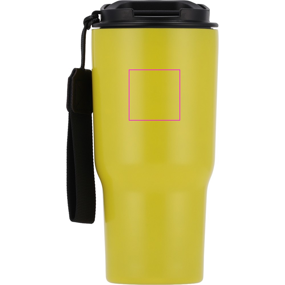 Thermal mug 550 ml made of recycled steel DANA