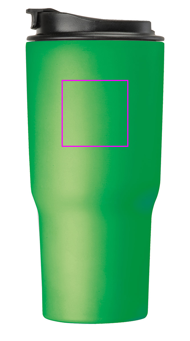 Thermal mug 550 ml made of recycled steel DANA