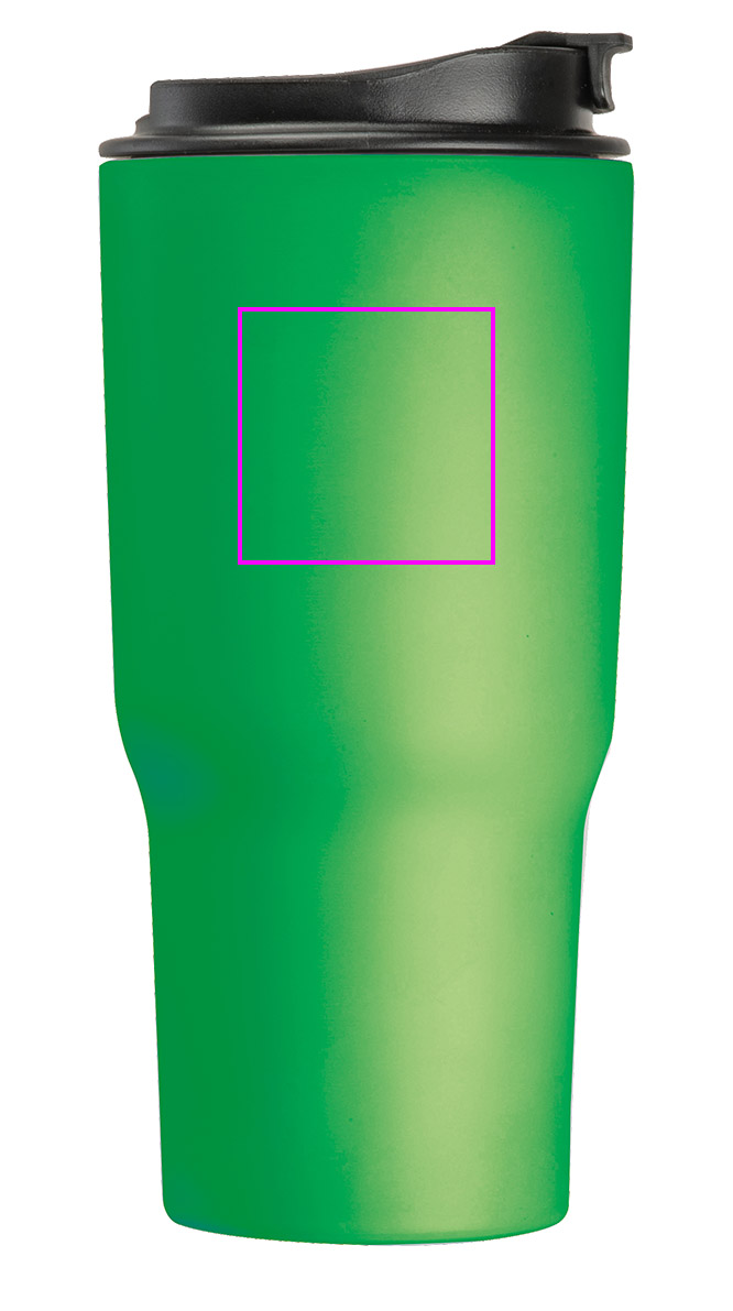 Thermal mug 550 ml made of recycled steel DANA