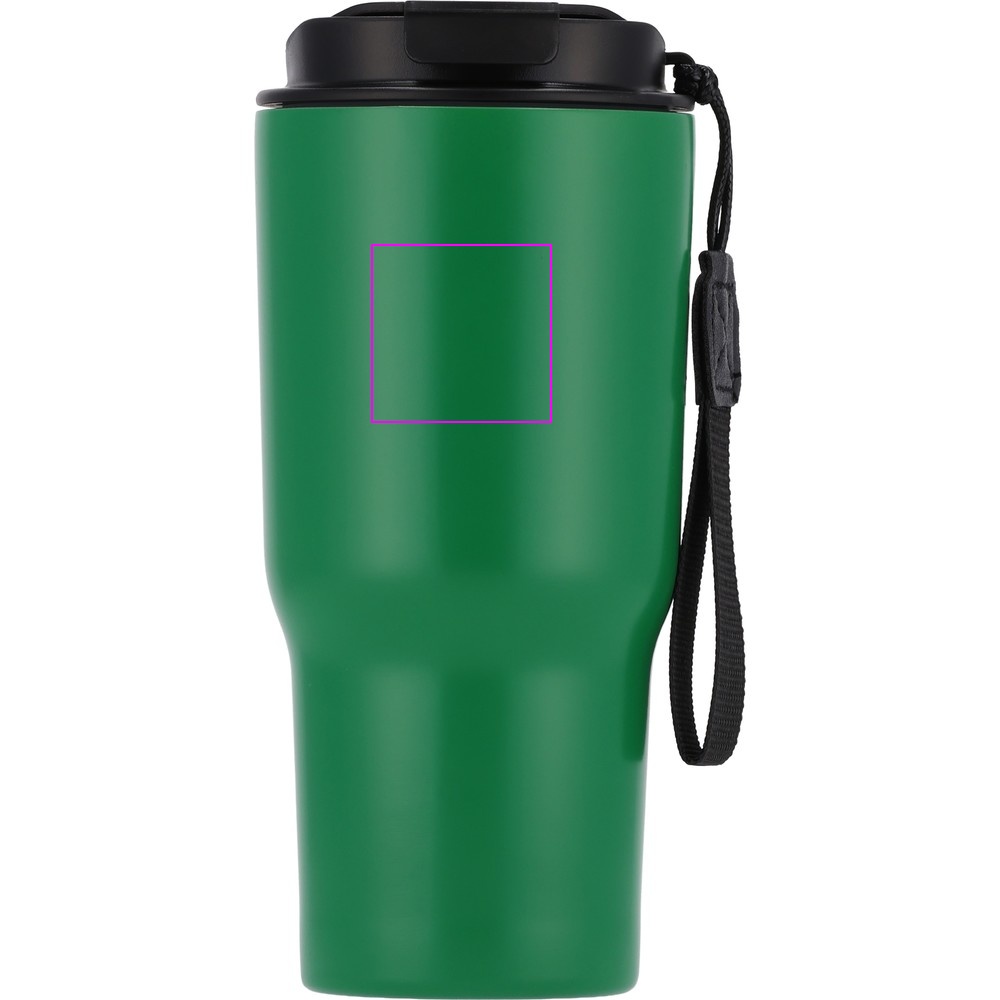 Thermal mug 550 ml made of recycled steel DANA