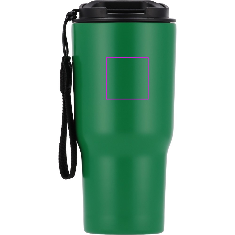 Thermal mug 550 ml made of recycled steel DANA