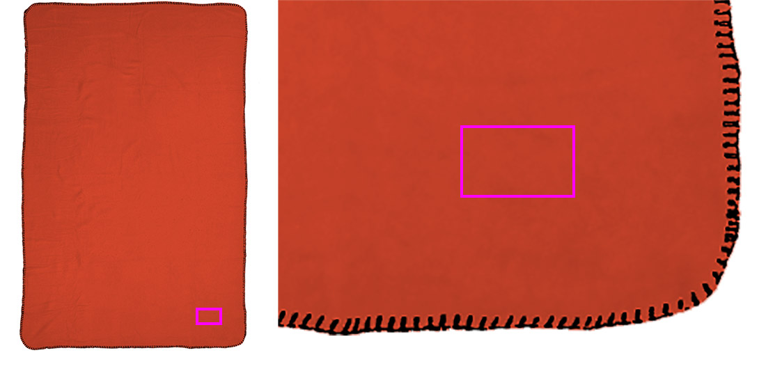 Polar fleece blanket 170 g/m² GIANFRANCO