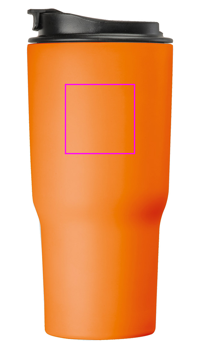 Thermal mug 550 ml made of recycled steel DANA