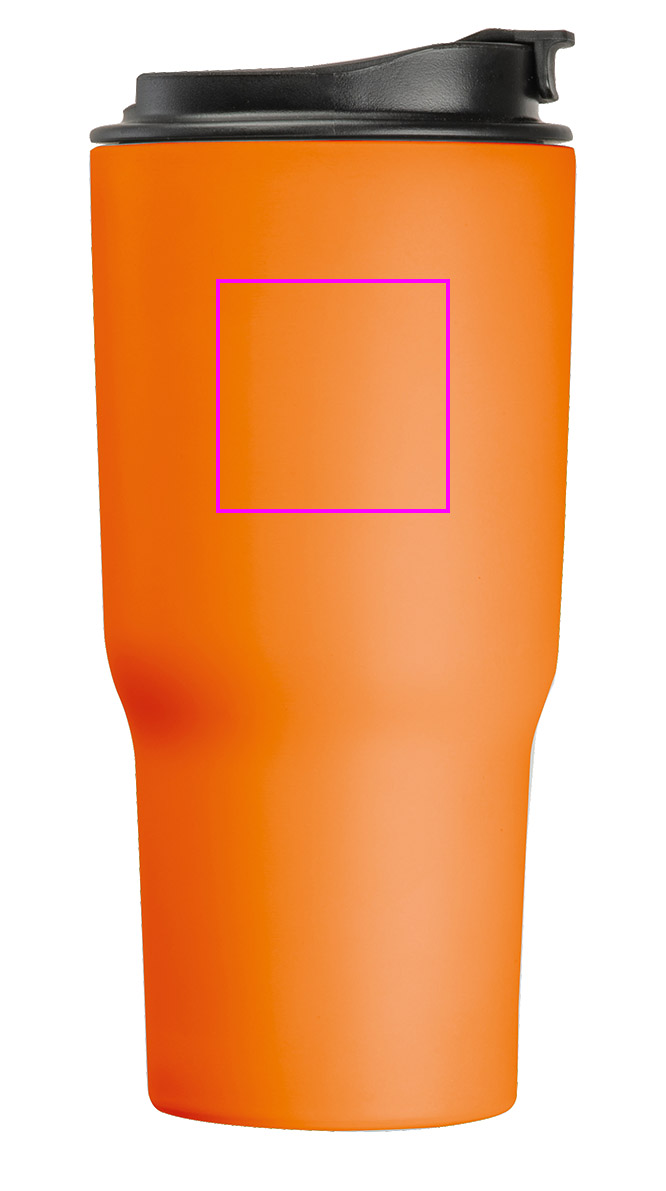 Thermal mug 550 ml made of recycled steel DANA