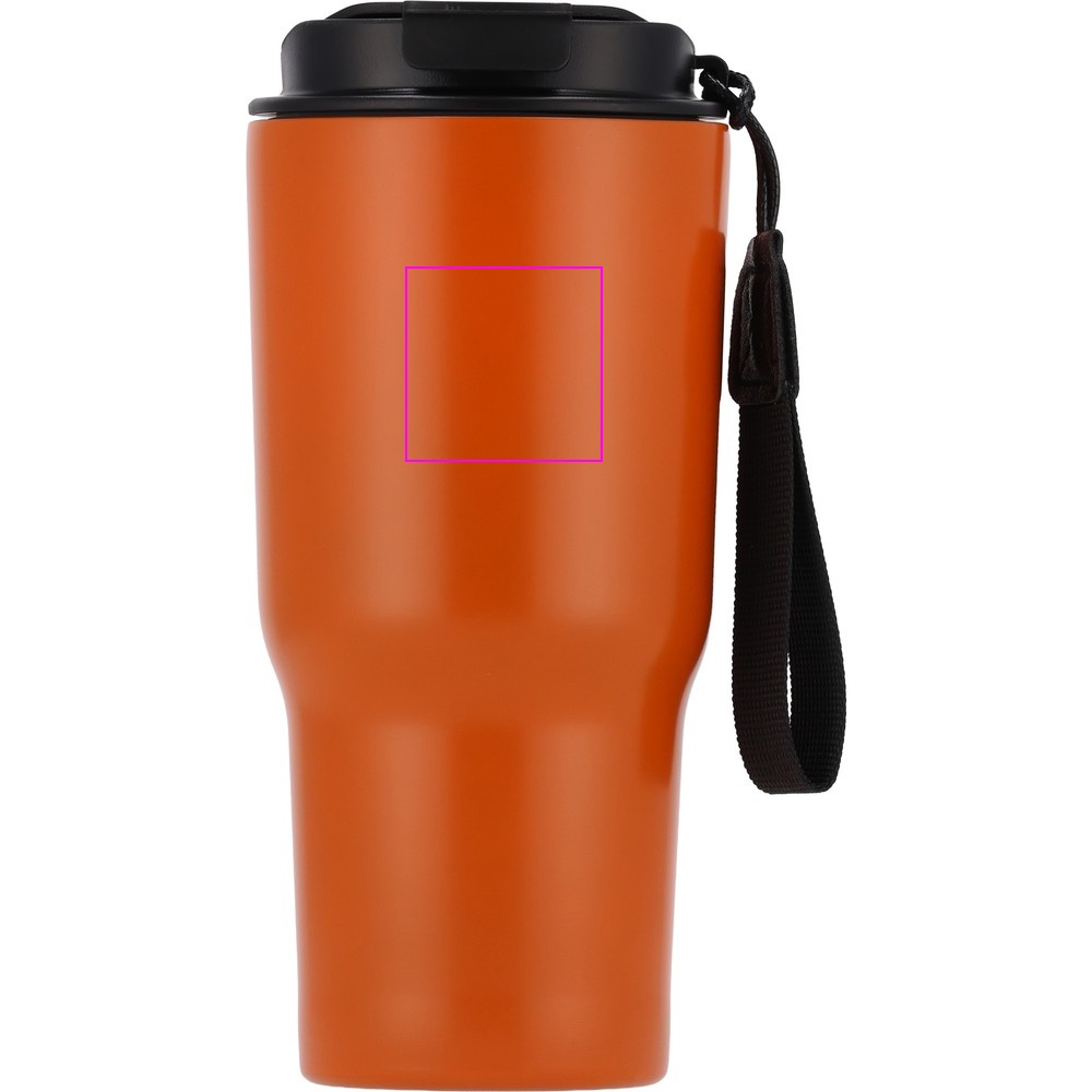 Thermal mug 550 ml made of recycled steel DANA