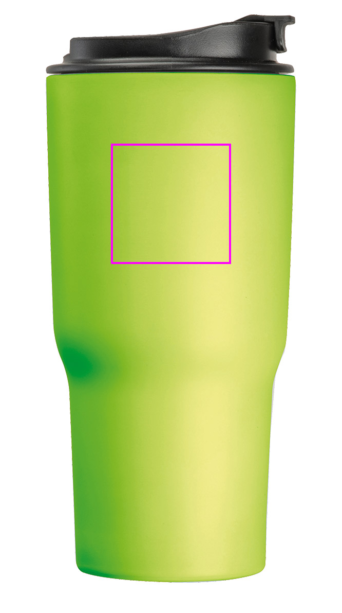 Thermal mug 550 ml made of recycled steel DANA