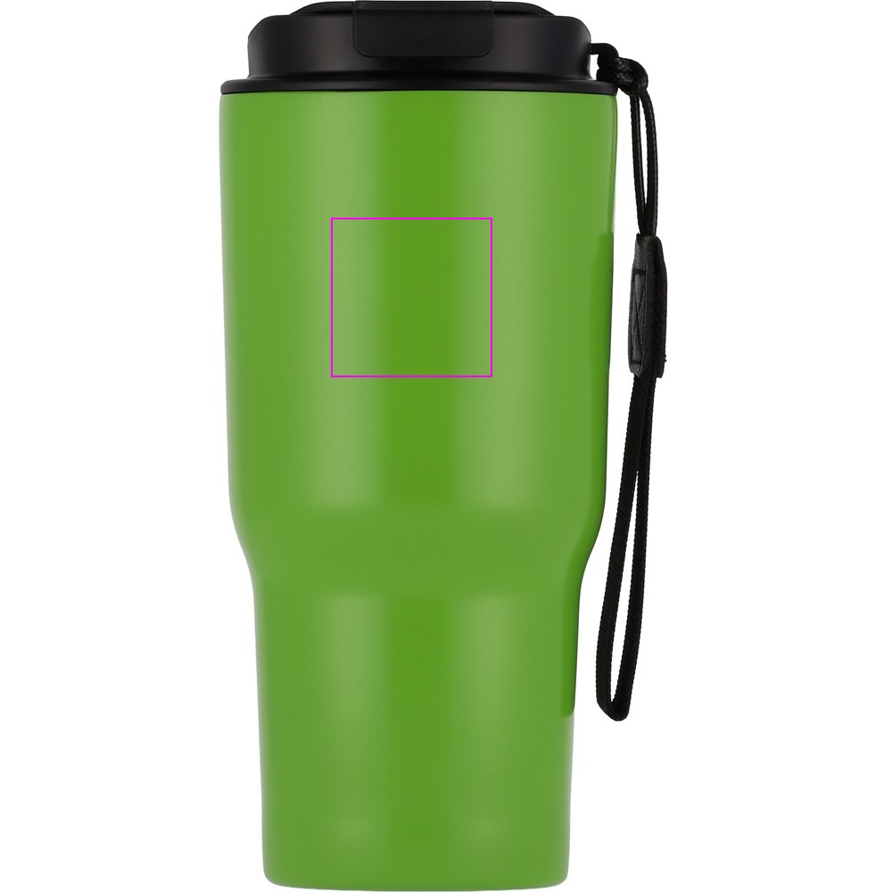 Thermal mug 550 ml made of recycled steel DANA