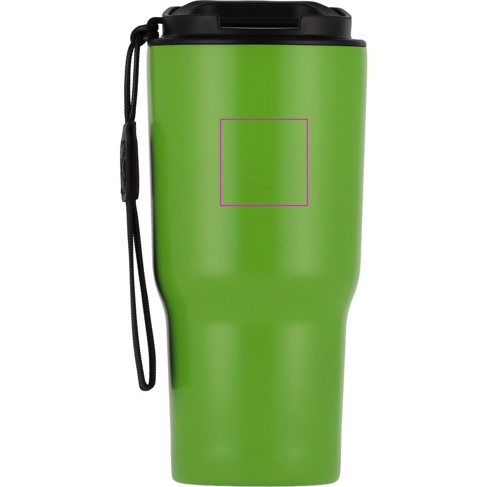 Thermal mug 550 ml made of recycled steel DANA
