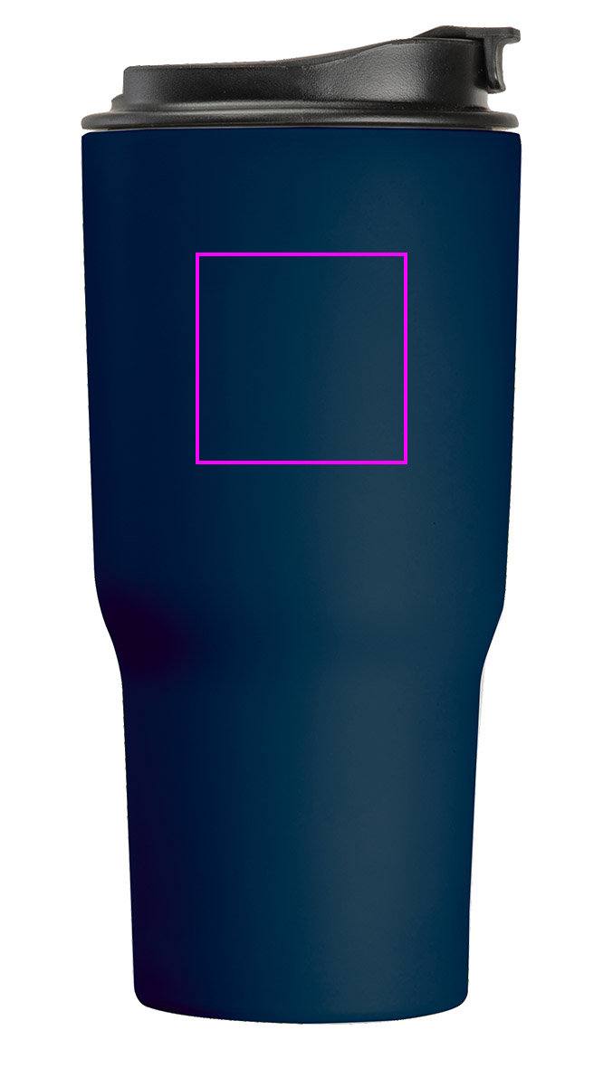 Thermal mug 550 ml made of recycled steel DANA