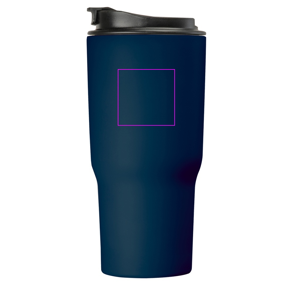 Thermal mug 550 ml made of recycled steel DANA