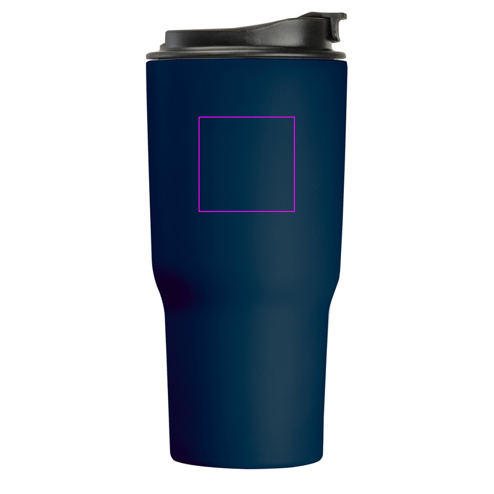 Thermal mug 550 ml made of recycled steel DANA