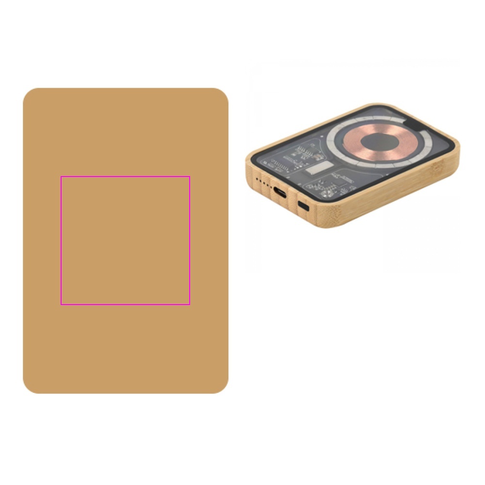 Power bank 5000 mAh with MagSafe wireless charger CONSTANCE