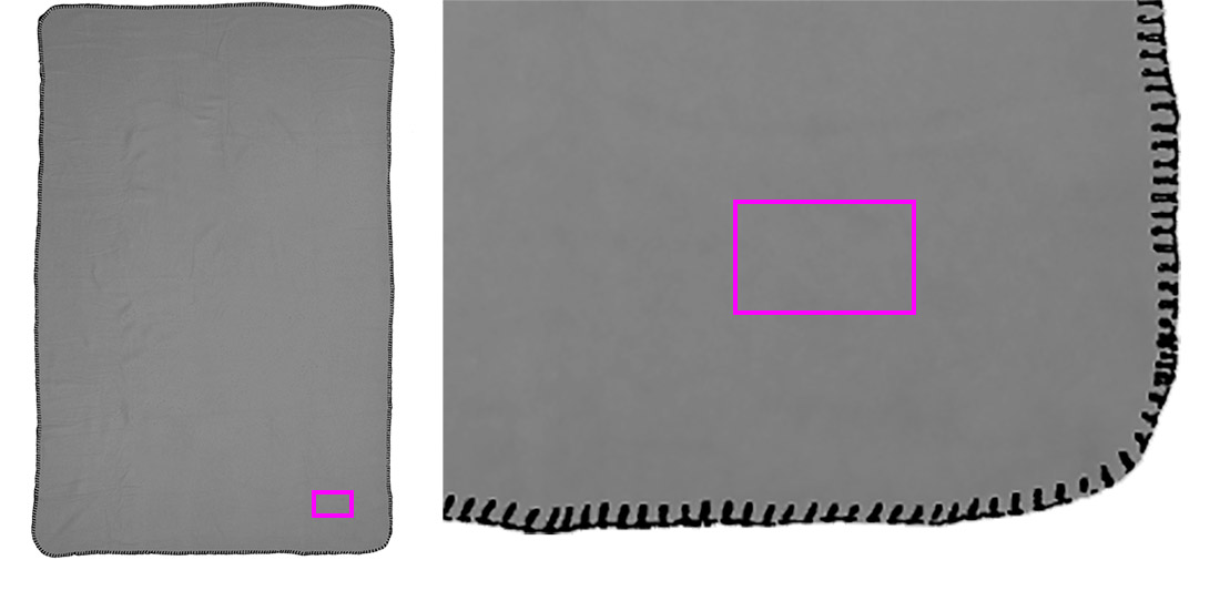 Polar fleece blanket 170 g/m² GIANFRANCO