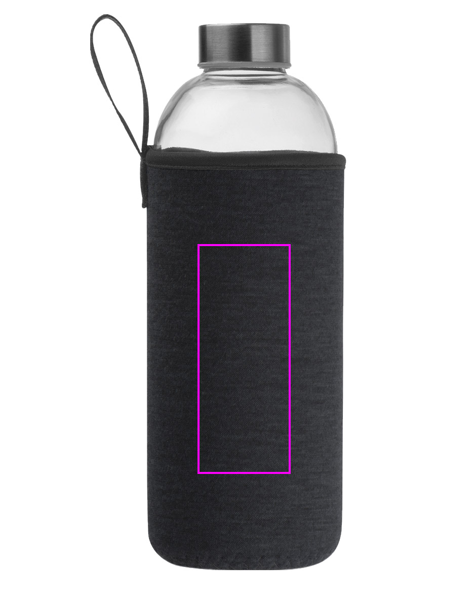 Glass bottle with sleeve 1000 ml JESSICA