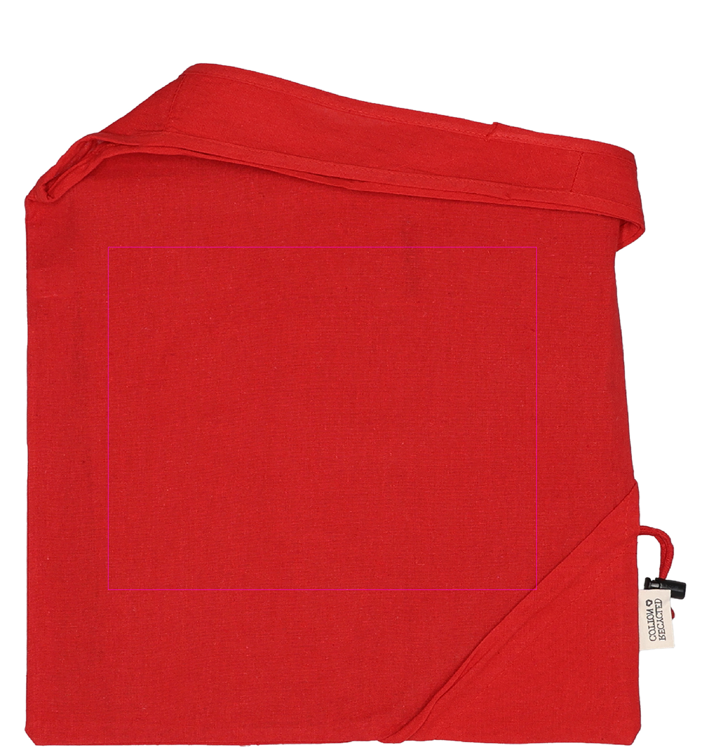 Foldable bag made of recycled cotton and polyester 118 g/m² ANJA