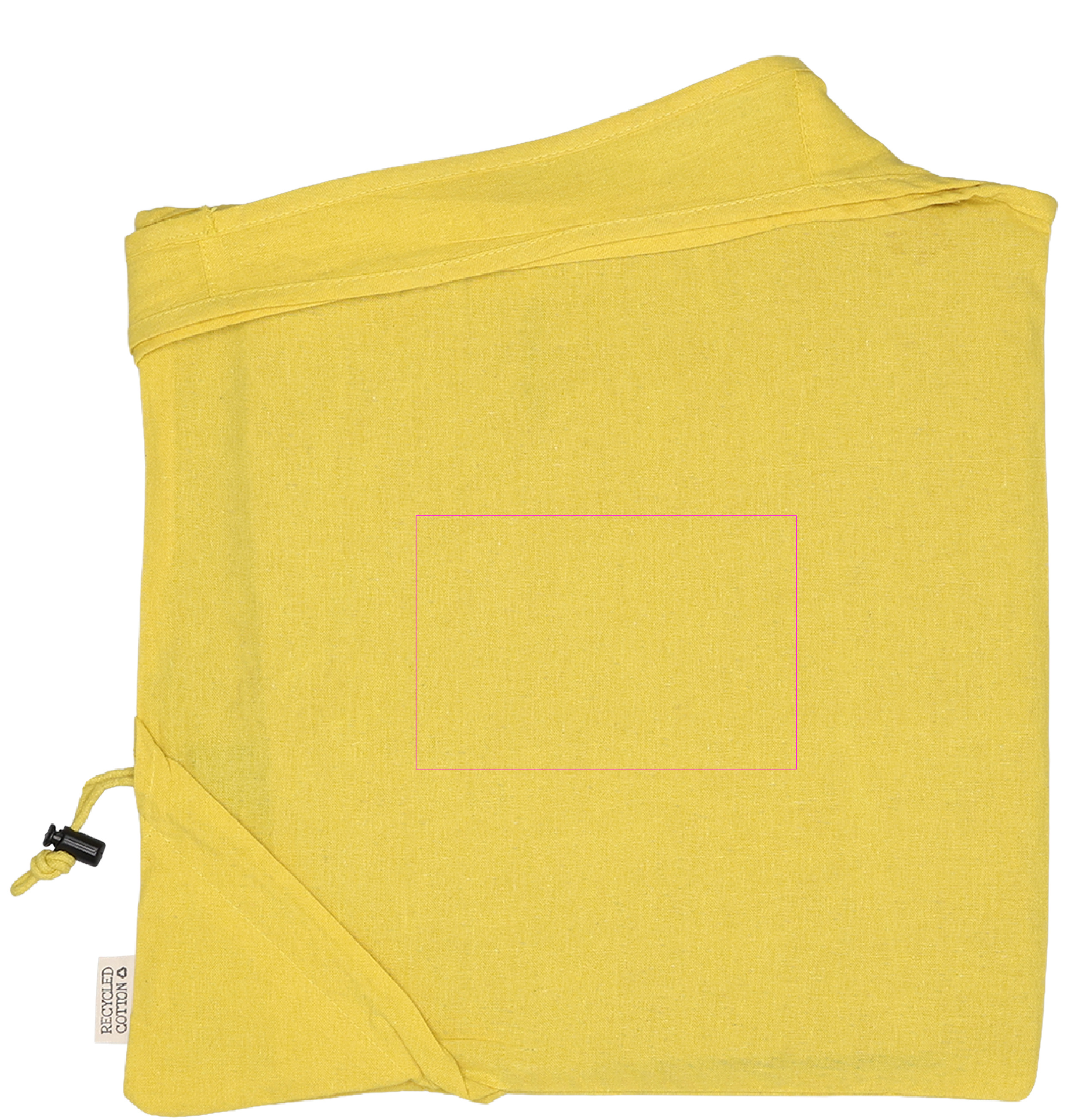Foldable bag made of recycled cotton and polyester 118 g/m² ANJA