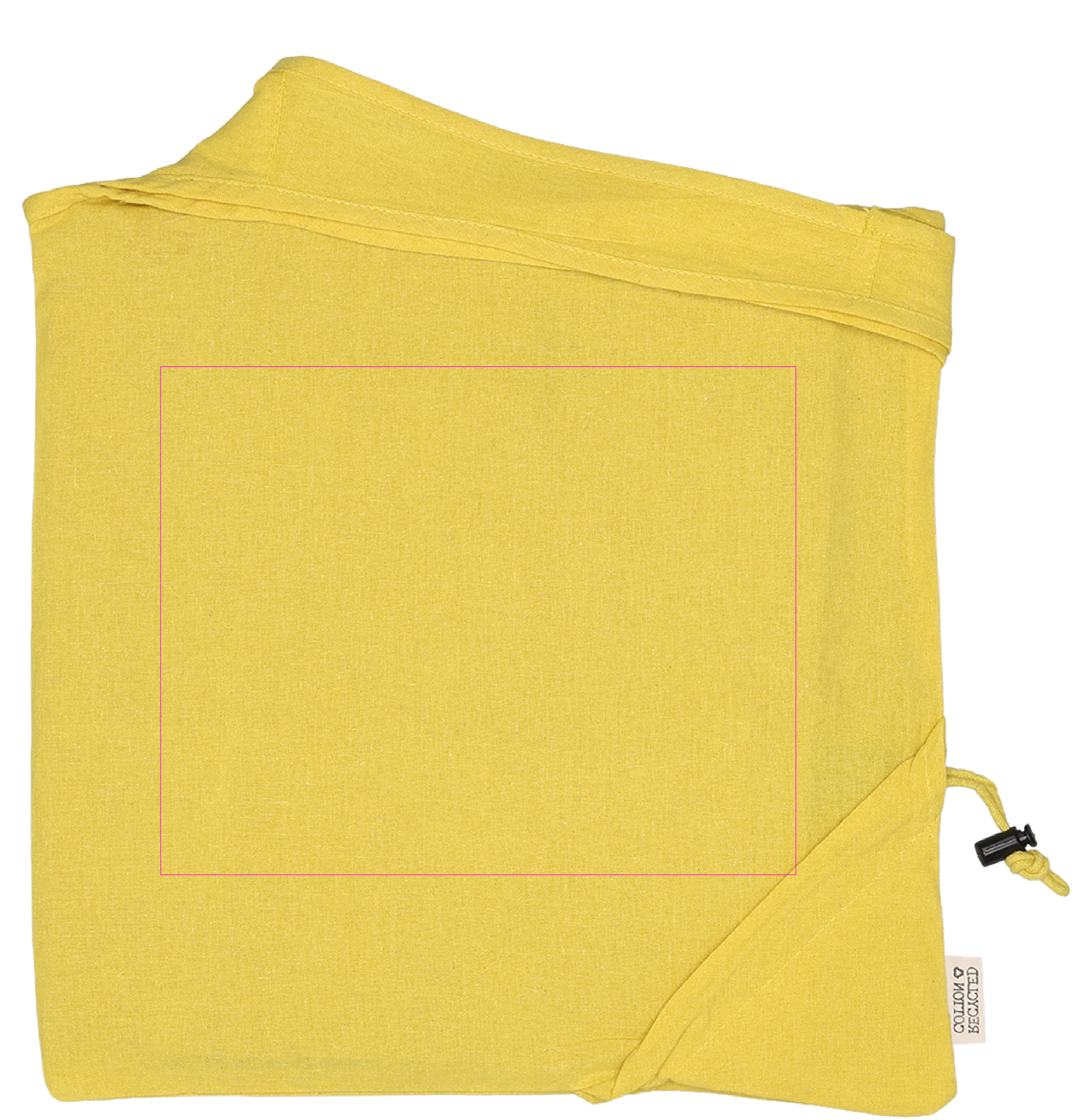 Foldable bag made of recycled cotton and polyester 118 g/m² ANJA