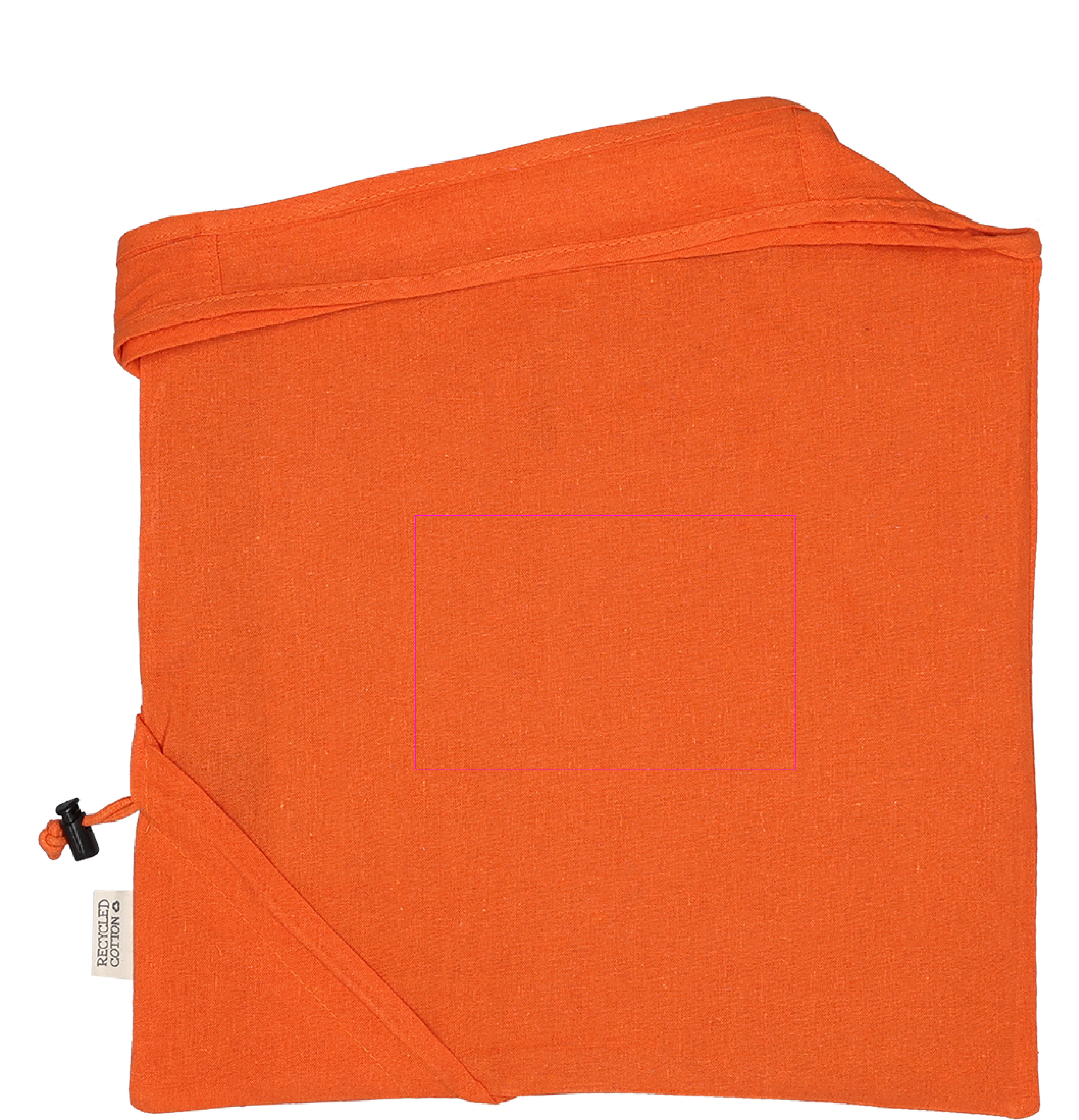 Foldable bag made of recycled cotton and polyester 118 g/m² ANJA