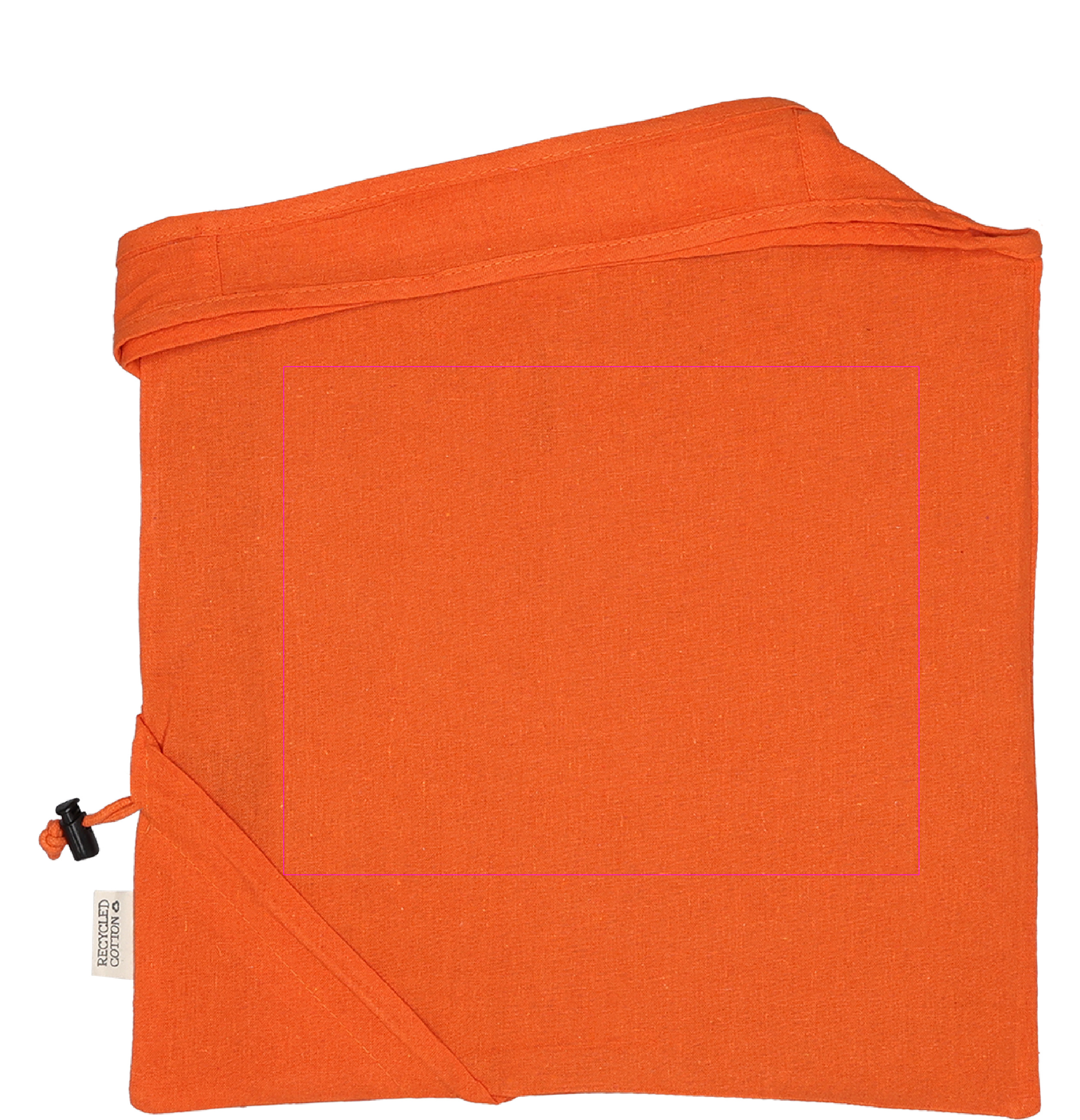 Foldable bag made of recycled cotton and polyester 118 g/m² ANJA