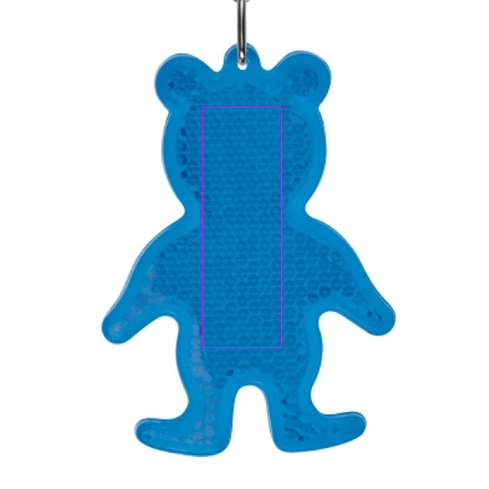Reflective bear keyring VANESSA