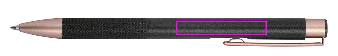 Recycled aluminium pen NATASHA