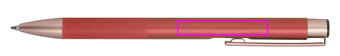 Recycled aluminium pen NATASHA