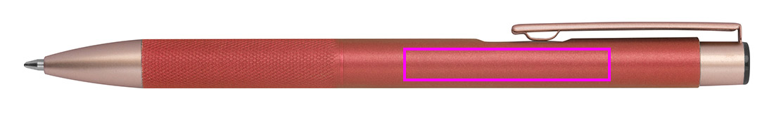 Recycled aluminium pen NATASHA