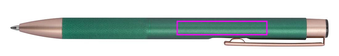 Recycled aluminium pen NATASHA