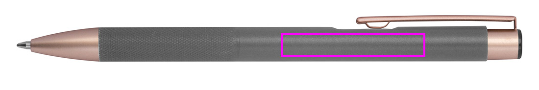 Recycled aluminium pen NATASHA