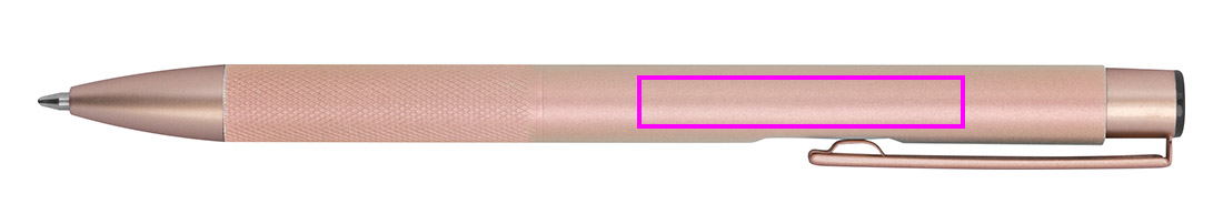 Recycled aluminium pen NATASHA