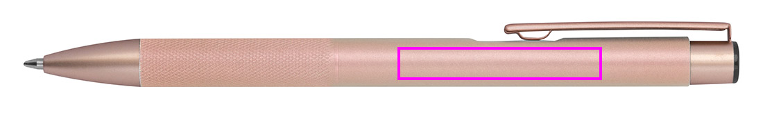 Recycled aluminium pen NATASHA