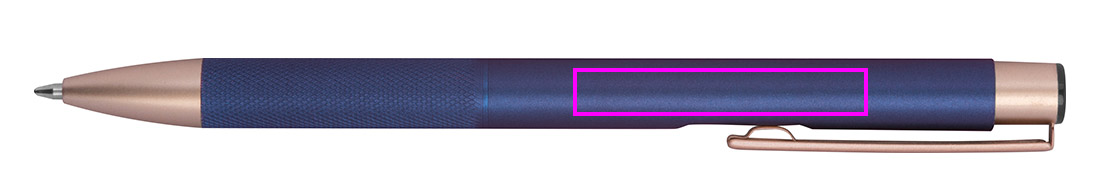 Recycled aluminium pen NATASHA