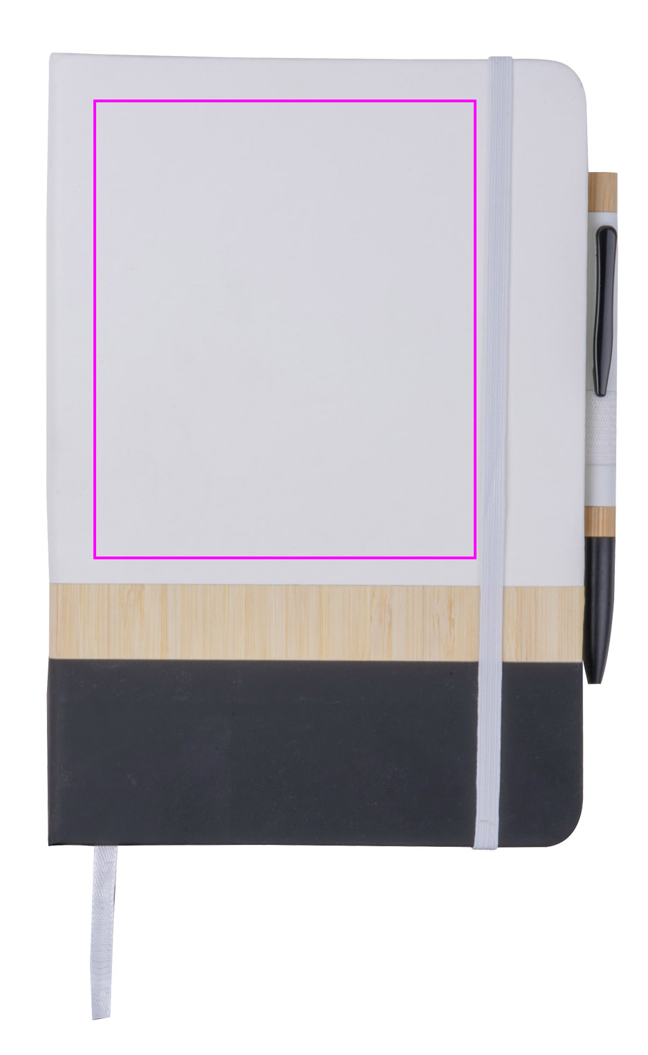 A5 Notebook with Pen made of Recycled Materials AVA